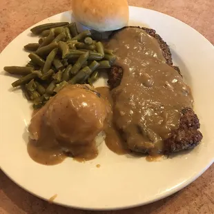 Salisbury Steak special on Thursday's! It is SOO good!