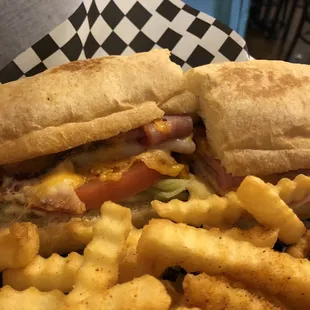 Turkey Club sandwich