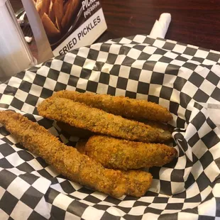 Fried pickles are awesome!