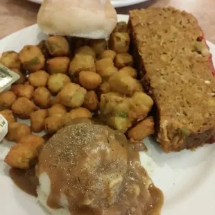 What can I say....it was a meatloaf kind of day...