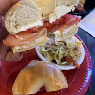 252. Lox Bagel Sandwich