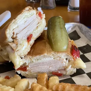 137. Gourmet Turkey Pesto Panini