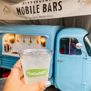 Pickled Jalapeño Limeade with gin