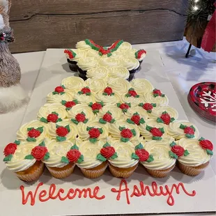 a cake made to look like a dress