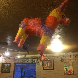 Place is decorated