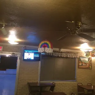 More ceiling decorations