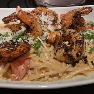 Cajun Shrimp Linguine*