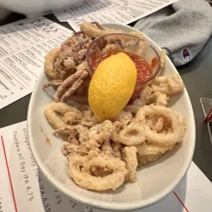 Crispy Fried Calamari