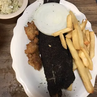 Whole smoked catfish