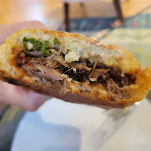 Braised Italian beef panini on Feb 17th