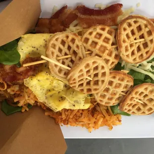 One of our very cool breakfast boxes.