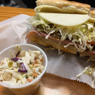 Bada Bing with jalapeño slaw