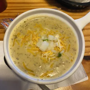 Cheesy Bacon Potato Soups (Seasonal)