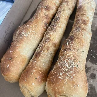 Pepperoni and ham and cheese sticks