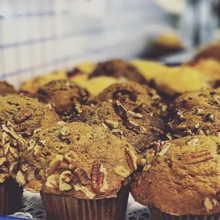 Banana nut muffins