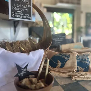 Blue Corn and Honey cookies from Indigenous powerhouse 4 Your Plate Only (Dinè/Zini chefs)