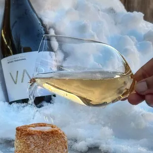Langres + Vara wine= French cheese meets local terroir