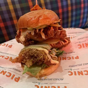 Hot Chicken Sandwich