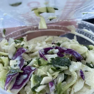 Just the right amount of spice. It is the best slaw I&apos;ve tried thus far.