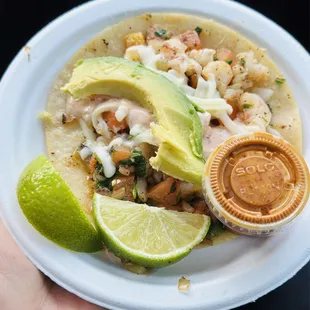 Shrimp tacos