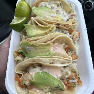 Shrimp Tacos! The best l!!