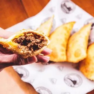 6 - Beef with Cheddar Empanada