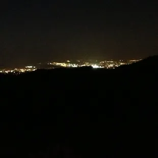 Night time stair work out...view is gorgeous.