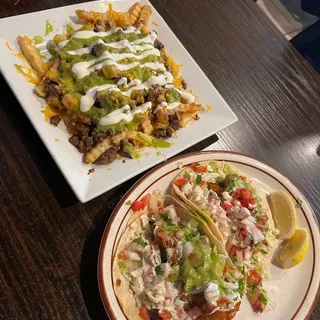 Shimp taco