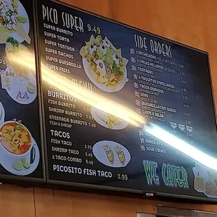 waffles, menu