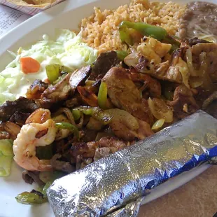 Trio Fajitas