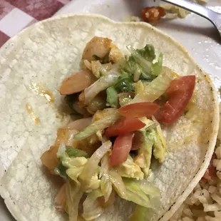 a plate of food