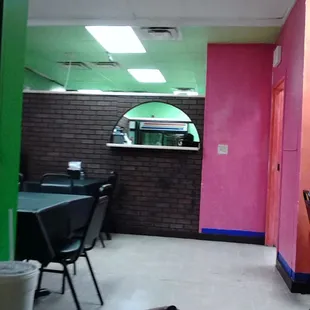 Dining room in new location