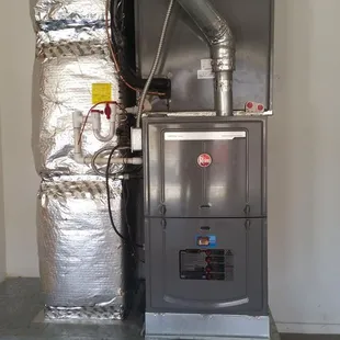 Installing a brand new furnace