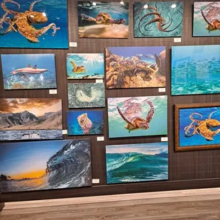 Ocean wall art