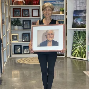 Print, mat, and Koa frame