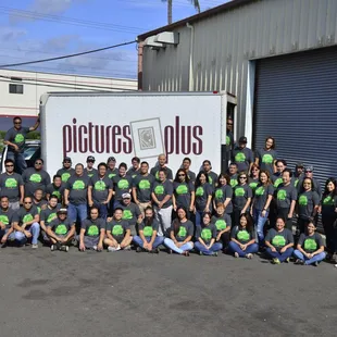 Pictures Plus manufacturing team