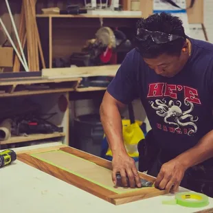 Cabinet door construction