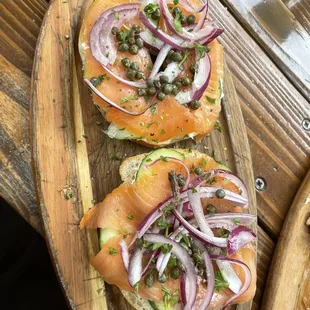 Lox Bagels and Lox