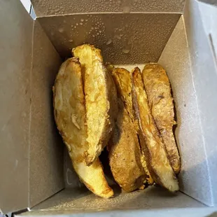 Jojos...not the best thing on the menu, but wanted to try them.