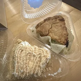 Coconut and chicken pot pie