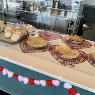 Fresh baked Michigan 4 berry, blueberry and more. $20 each