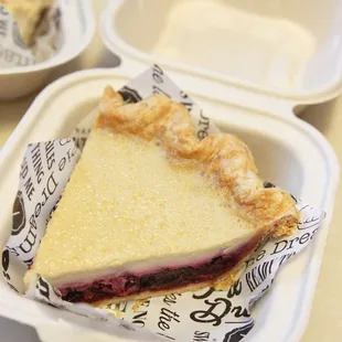 Berry custard