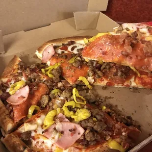 The High Five with added banana peppers