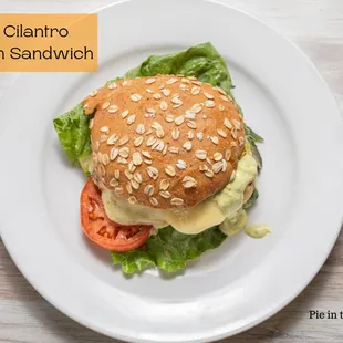 a chicken sandwich