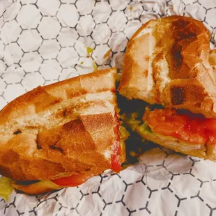 toasted turkey sandwich