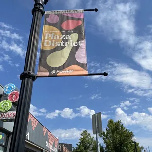 a street sign on a pole
