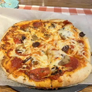 Amazon homemade pizza.