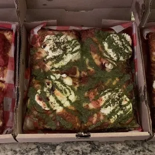 Just pepperoni, Margherita, and BCR