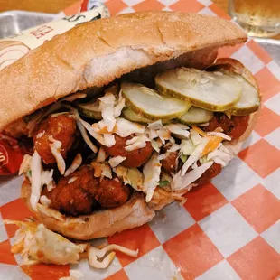 Hot Chicken Sandwich