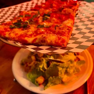 pizza, food
